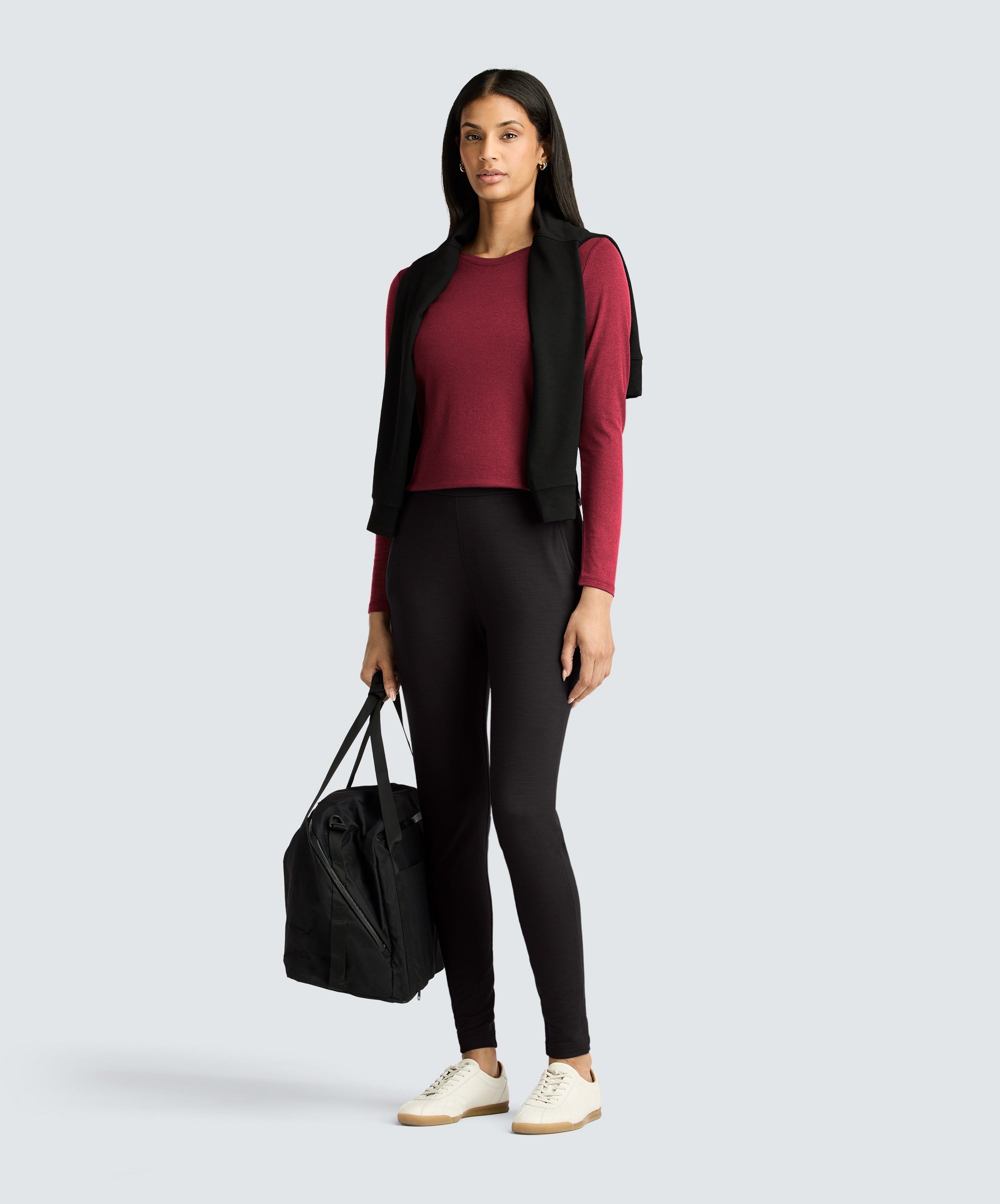 Women's Long Sleeve Merino Crew