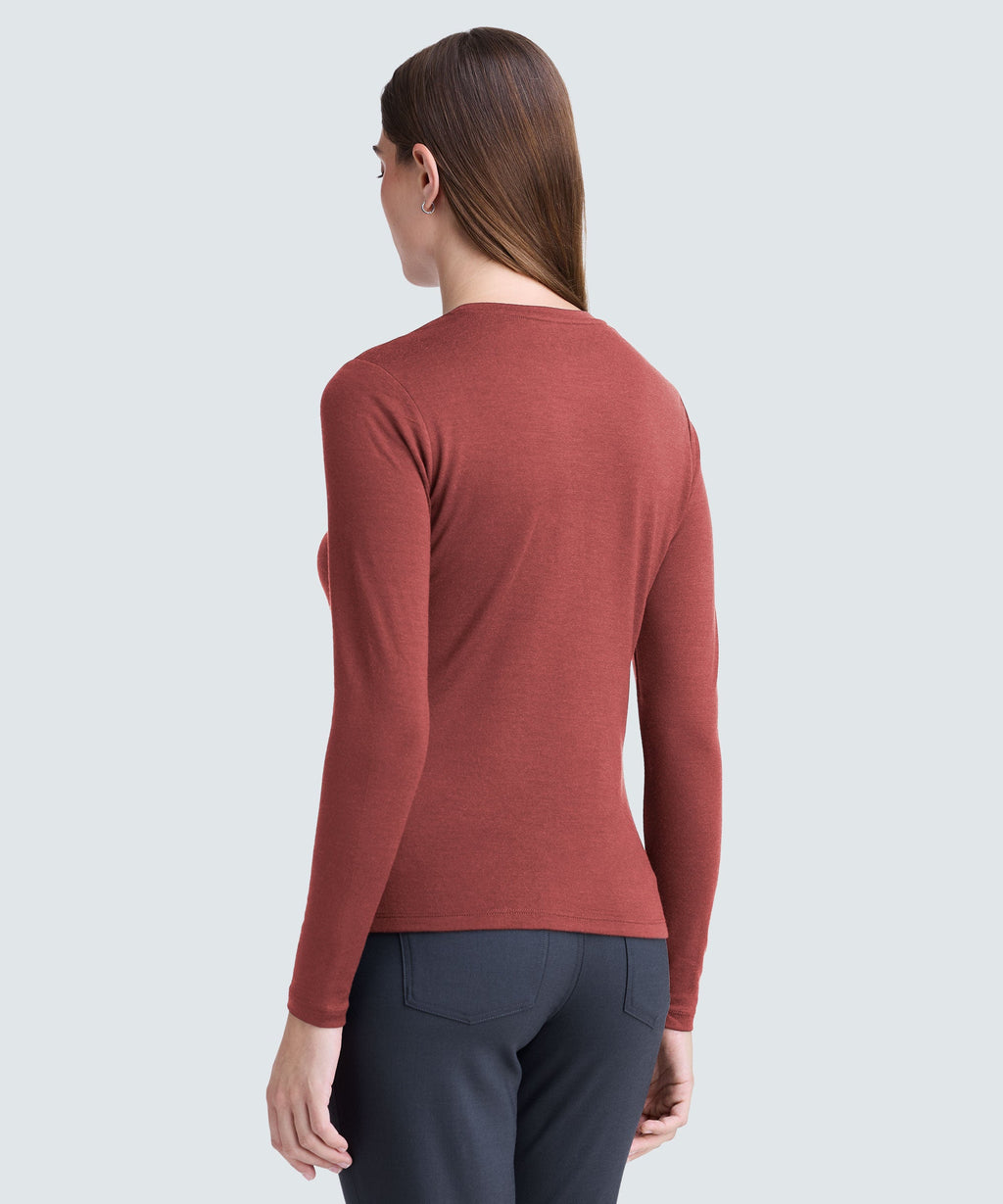 Women's Long Sleeve Merino Crew
